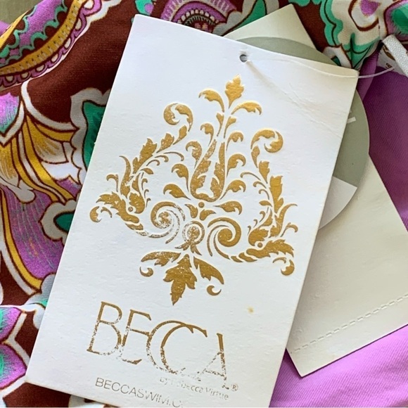 🆕 Becca Adela Hipster Bottom Bikini Swimsuit Women’s Size Large - Picture 3 of 10